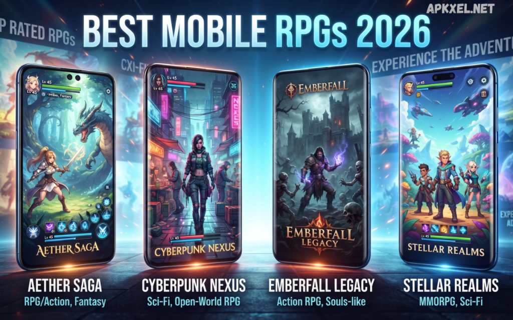 Best Mobile RPGs in 2026
