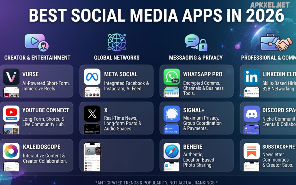 Best Social Media Apps in 2026