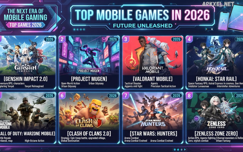 Top Mobile Games in 2026